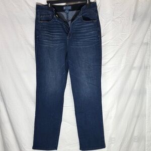 Democracy “Ab Solution” Dark Blue Straight Leg Jeans